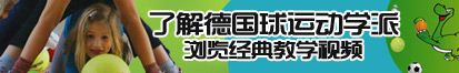 骚逼逼逼了解德国球运动学派，浏览经典教学视频。